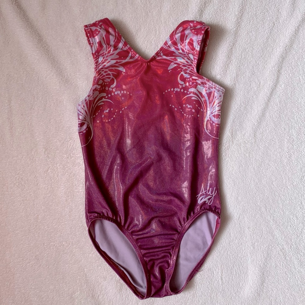 GK Aly Raisman Leotard Pink